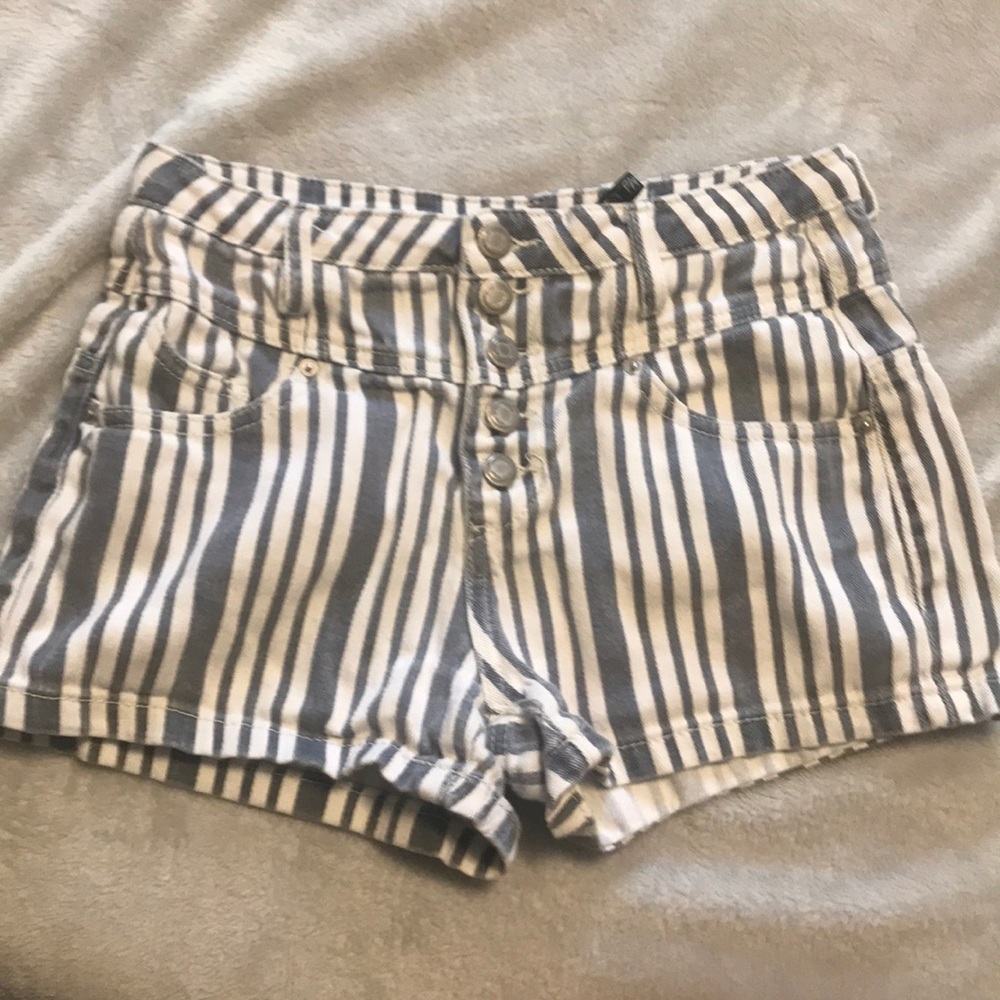 Striped shorts